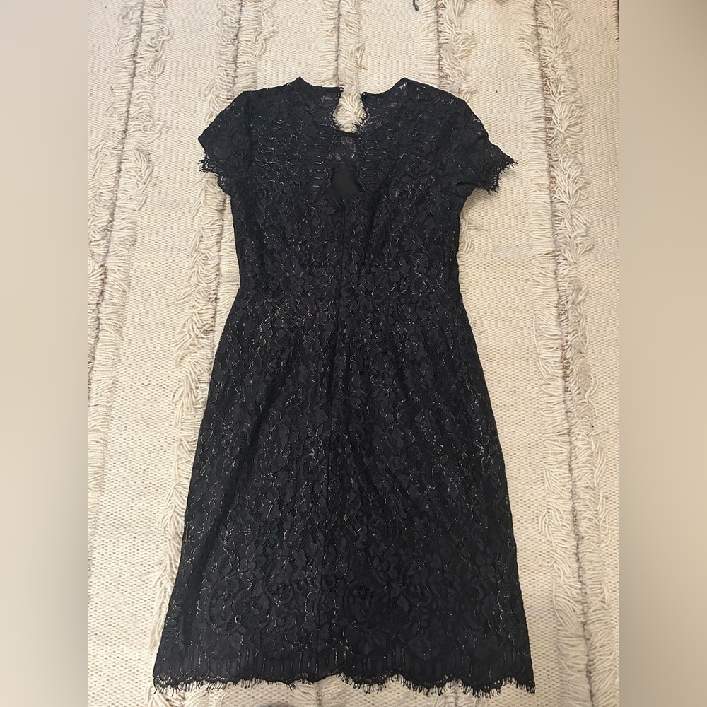 Black Lace Banana Republic Dress